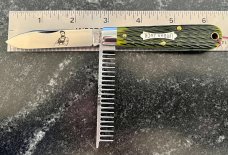 Great Eastern Cutlery Tidioute #152221 Urban Jack, Spring Green Jigged Bone Handle, New (GEC 15) 
