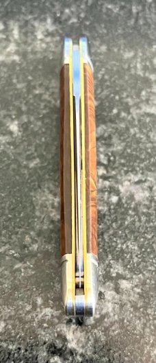 Great Eastern Cutlery Northfield 190120 Little Rattler, Snakeskin Acrylic Handle, (GEC 19), New 