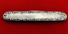 Vintage S.L. & CO. GERMANY 4-Blade Sterling Silver ornamental Shadow Pen Folding Pocket Knife