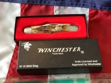 1991 Winchester (by Queen) Hump Back / Balloon Whittler (Mdl#3902 S) w/ Super Stag Handles