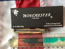 1991 Winchester (by Queen) Hump Back / Balloon Whittler (Mdl#3902 S) w/ Super Stag Handles