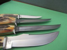 Case XX 1879 to 1979 Bradford Centennial Stag Set of 4 Fixed Blades 