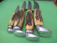 Case XX 1879 to 1979 Bradford Centennial Stag Set of 4 Fixed Blades 