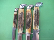Case XX 1879 to 1979 Bradford Centennial Stag Set of 4 Fixed Blades 