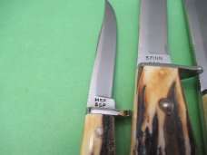 Case XX 1879 to 1979 Bradford Centennial Stag Set of 4 Fixed Blades 