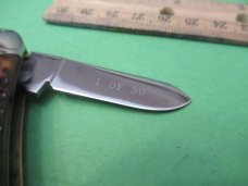 Queen City Classic 2007 Bone Cattle Knife  1 of 50 