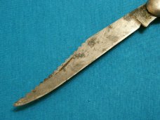 VINTAGE COLONIAL PROV RI USA FOLDING POCKET TEXAS TOOTHPICK TICKLER FISH KNIFE KNIVES OLD