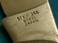 VINTAGE JAPAN BIG FOLDING HUNTER TRAPPER HUNTING SKINNING SURVIVAL POCKET KNIFE KNIVES OLD