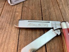 Kabar Mini Razor Trapper Red Smooth Bone