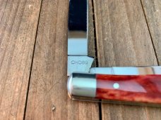 Kabar Mini Razor Trapper Red Smooth Bone