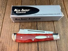 Kabar Mini Razor Trapper Red Smooth Bone