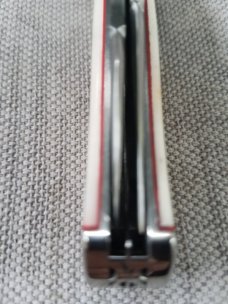 K'roo Custom Giraffe Bone Wharnie Trapper.4"..slip..coa...rwl34..filework..liners..spacers...fluted 