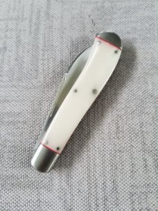 K'roo Custom Giraffe Bone Wharnie Trapper.4"..slip..coa...rwl34..filework..liners..spacers...fluted 