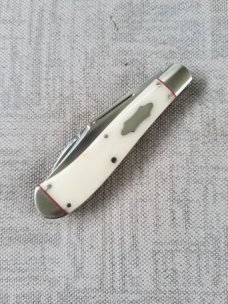 K'roo Custom Giraffe Bone Wharnie Trapper.4"..slip..coa...rwl34..filework..liners..spacers...fluted 