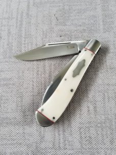 K'roo Custom Giraffe Bone Wharnie Trapper.4"..slip..coa...rwl34..filework..liners..spacers...fluted 