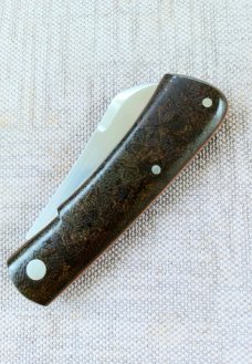Birdvis Hitchcock...Westinghouse Rag Micarta  scales..Cpm154..3 5/8"..dob 4/2021.New...box..coa..sli