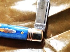 Great Eastern Northfield #94 Blue Camel Bone Liberty Jack Knife 941121 GEC