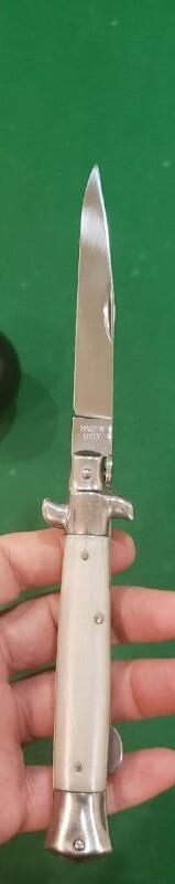 Vintage Italian Stiletto knife lockback, Made in Italy, Early 80's Vintage Italian Stiletto knife lockback, Made in Italy, Early 80's