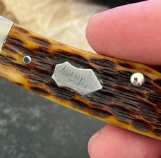 Tony Bose Case XX 2009 Norfolk Whittler, Beautiful Antique Jigged Bone Handle, Amazing Knife 