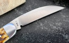 Tony Bose Case XX 2009 Norfolk Whittler, Beautiful Antique Jigged Bone Handle, Amazing Knife 