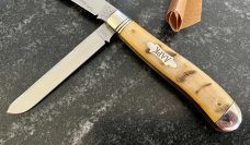 Great Eastern Cutlery AAPK 2010 Forum Knife, Trapper, 488210, Ram Horn Handle, (GEC 48), New 