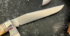 Great Eastern Cutlery AAPK 2010 Forum Knife, Trapper, 488210, Ram Horn Handle, (GEC 48), New 