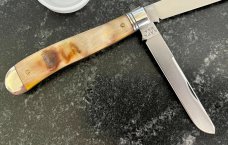 Great Eastern Cutlery AAPK 2010 Forum Knife, Trapper, 488210, Ram Horn Handle, (GEC 48), New 
