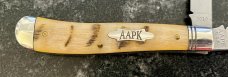 Great Eastern Cutlery AAPK 2010 Forum Knife, Trapper, 488210, Ram Horn Handle, (GEC 48), New 