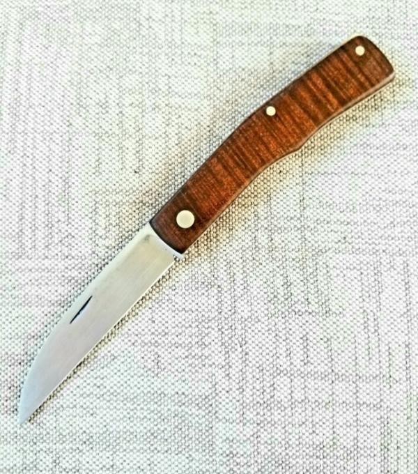 Huntsman's Fab out of Australia..Native at 4"..Gidgee Exotic Wood scales..52100/ coa..SALE