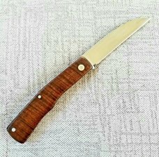 Huntsman's Fab out of Australia..Native at 4"..Gidgee Exotic Wood scales..52100/ coa..SALE
