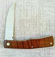 Huntsman's Fab out of Australia..Native at 4"..Gidgee Exotic Wood scales..52100/ coa..SALE