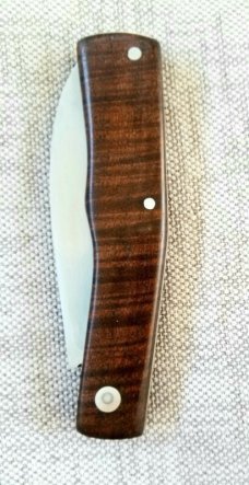 Huntsman's Fab out of Australia..Native at 4"..Gidgee Exotic Wood scales..52100/ coa..SALE