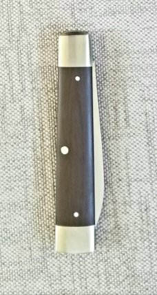 Dean Robertson Burgundy Micarta Doctor knife..4" cld..01  steel..coa and box..#322..8/2021