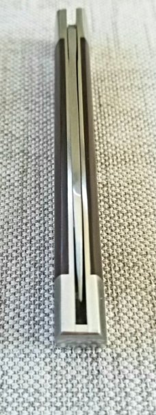 Dean Robertson Burgundy Micarta Doctor knife..4" cld..01  steel..coa and box..#322..8/2021