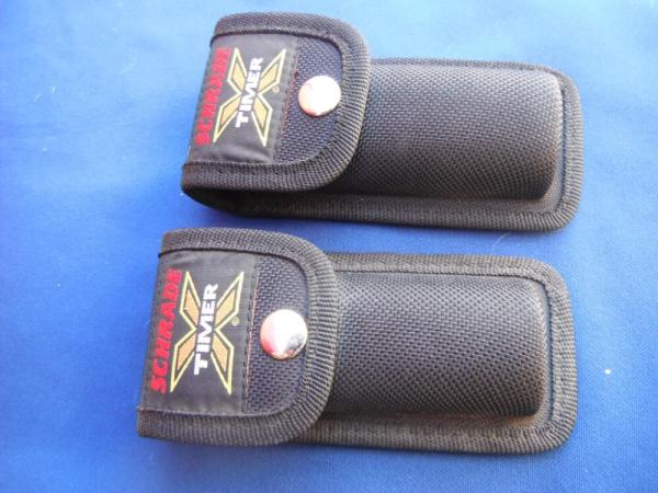 One (1) Schrade Tool Sheath for Folding Blade Pocket Knife Belt Pouch knife multi tool case
