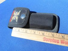 One (1) Schrade Tool Sheath for Folding Blade Pocket Knife Belt Pouch knife multi tool case