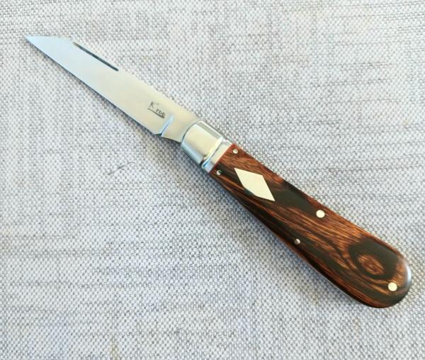 Kroo Arizona Desert Ironwood Lambsfoot,4"..Rwl34,red liners & spacers diamond shield.fileworked.SAL 