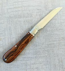 Kroo Arizona Desert Ironwood Lambsfoot,4"..Rwl34,red liners & spacers diamond shield.fileworked.SAL 