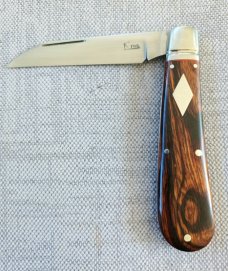 Kroo Arizona Desert Ironwood Lambsfoot,4"..Rwl34,red liners & spacers diamond shield.fileworked.SAL 