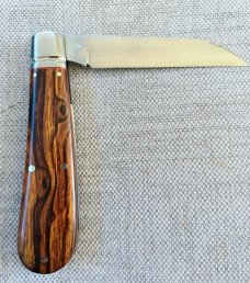 Kroo Arizona Desert Ironwood Lambsfoot,4"..Rwl34,red liners & spacers diamond shield.fileworked.SAL 