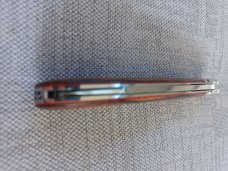 Kroo Arizona Desert Ironwood Lambsfoot,4"..Rwl34,red liners & spacers diamond shield.fileworked.SAL 