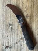 A Wright & Son Hawksbill Pruning Knife with Ebony Scales and Hawksbill Blade