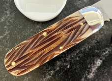 Great Eastern Cutlery Tidioute 363122 Toenail Clipper, India Jigged Bone Handle, (GEC 36), New 