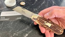 Great Eastern Cutlery Tidioute 363122 Toenail Clipper, India Jigged Bone Handle, (GEC 36), New 