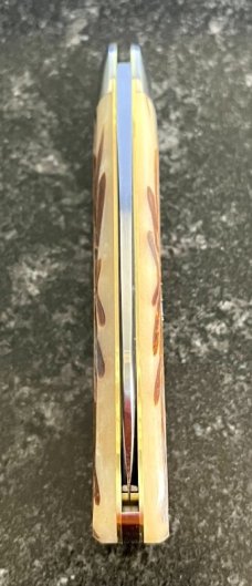 Great Eastern Cutlery Tidioute 363122 Toenail Clipper, India Jigged Bone Handle, (GEC 36), New 