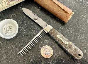 Great Eastern Cutlery Tidioute #152221 Urban Jack, OD Green Canvas Handle, New (GEC 15)