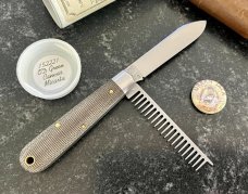 Great Eastern Cutlery Tidioute #152221 Urban Jack, OD Green Canvas Handle, New (GEC 15) 