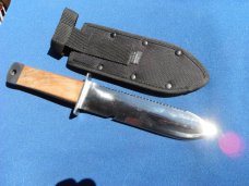 Fiskars Hori Hori 12" Garden Knife Planting Tool Stainless Steel w/ Sheath