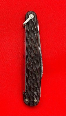 Vintage NEW YORK KNIFE CO Model No. 3038R 3-Blade Shadow Lobster Pen Pocket Knife c.1882-1931 Bone