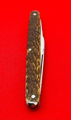 Vintage BOKER’S CUTLERY GERMANY Equal End Pen Pocket Knife c.1891-1944 Bone ***SALESMAN’S SAMPLE***